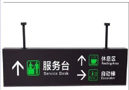 镇康吊牌灯箱制作流程。