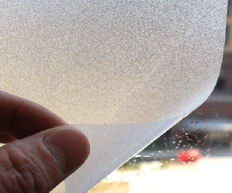 镇康玻璃门外面粘广告用什么材料好？